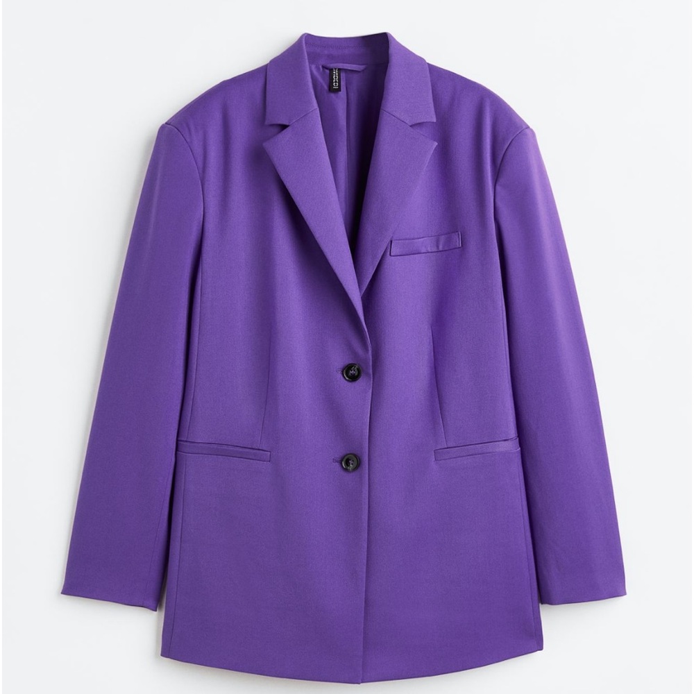 Purple blazer